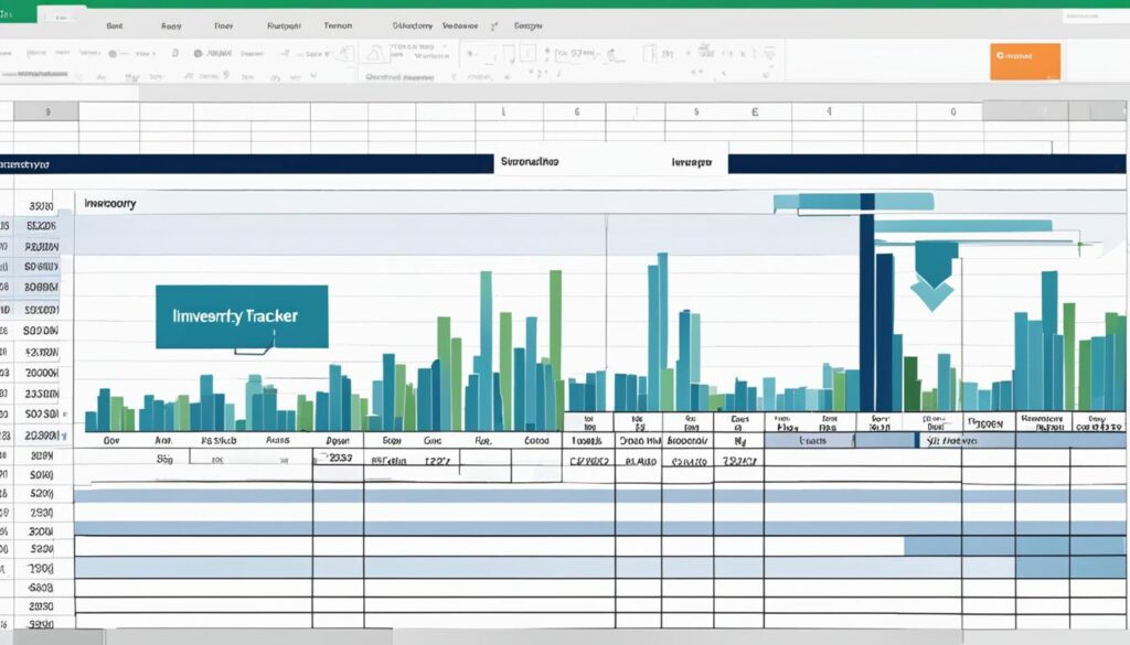 Excel inventory tracker spreadsheet