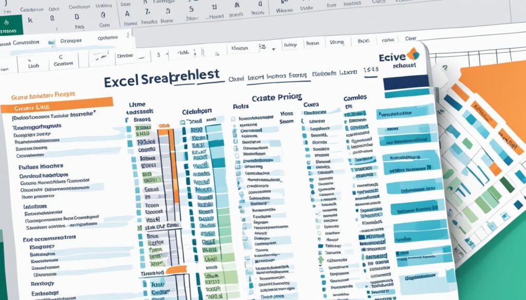 Product list template Excel